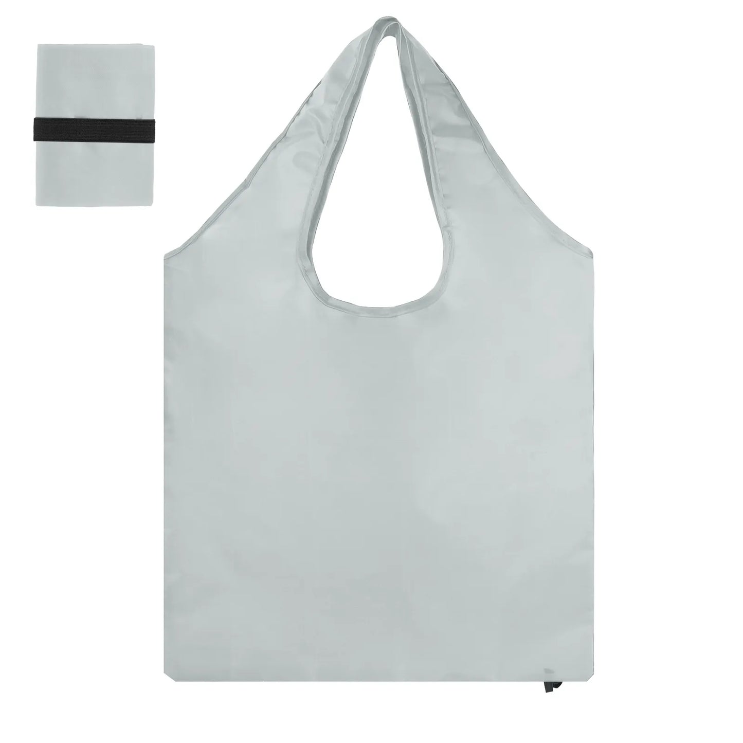 Reusable Folding Polyester Shopping Tote Bag