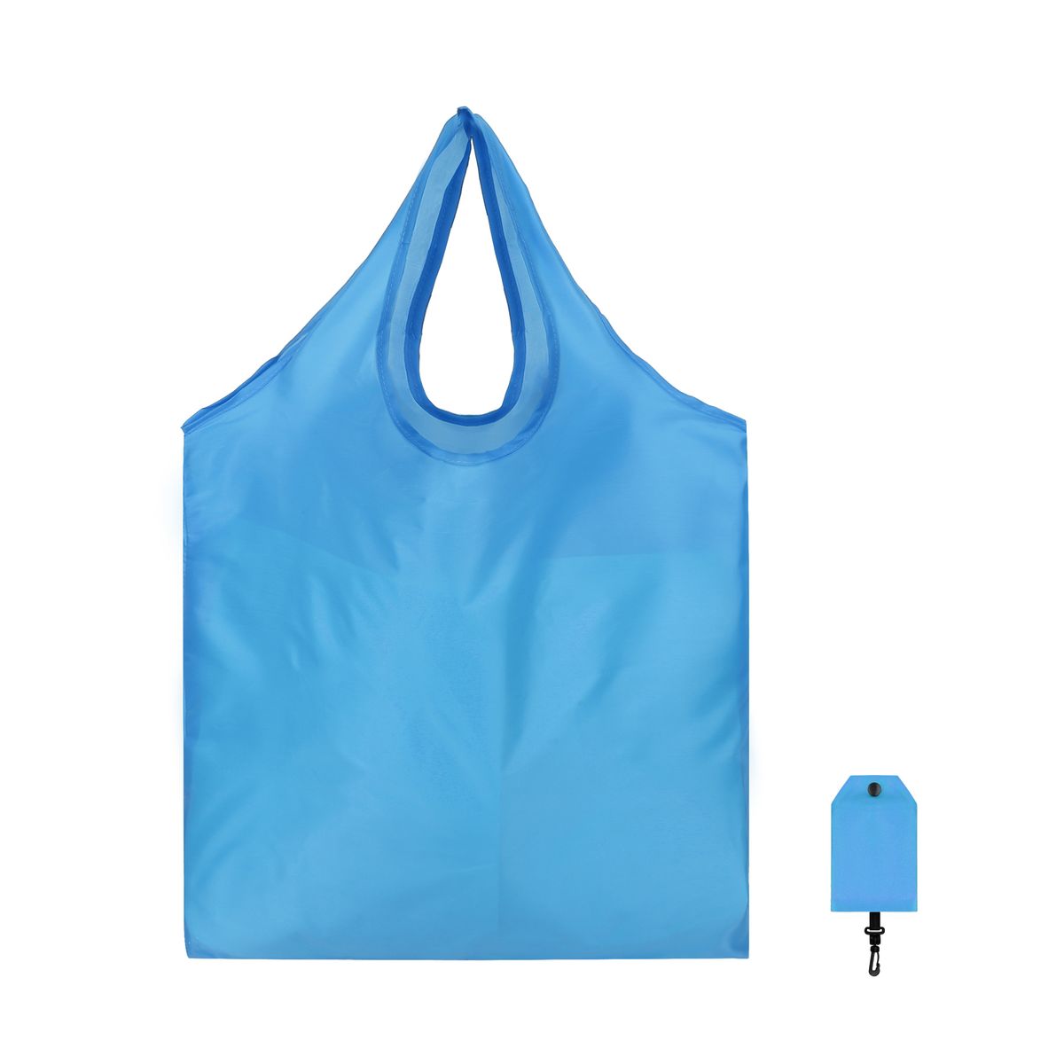 Reusable Fold-Up Shopping Tote Bag (14.96"W X 22.83" H)