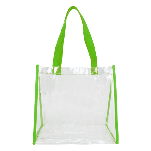 Clear Stadium Security Open Tote - FULL COLOR