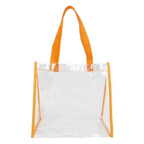 Clear Stadium Security Open Tote - FULL COLOR
