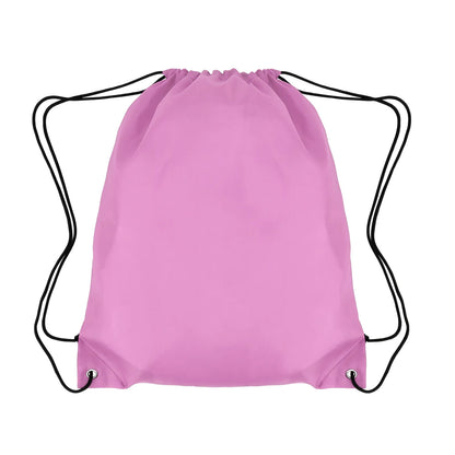 Classic Polyester Drawstring Sports Backpack