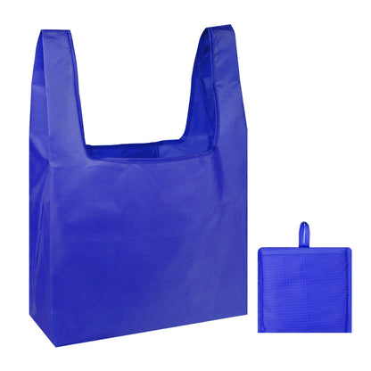 Foldable Shopping Grocery Tote Bag W/Inner Pouch