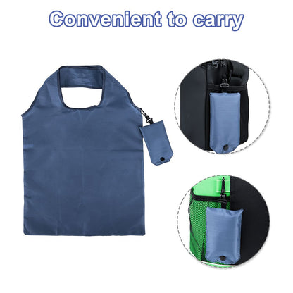 Reusable Fold-Up Shopping Tote Bag (14.96"W X 22.83" H)