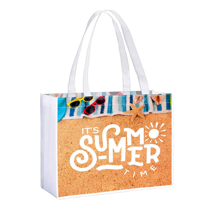 Laminated Non Woven Tote Bag(12" X 16" X 6")