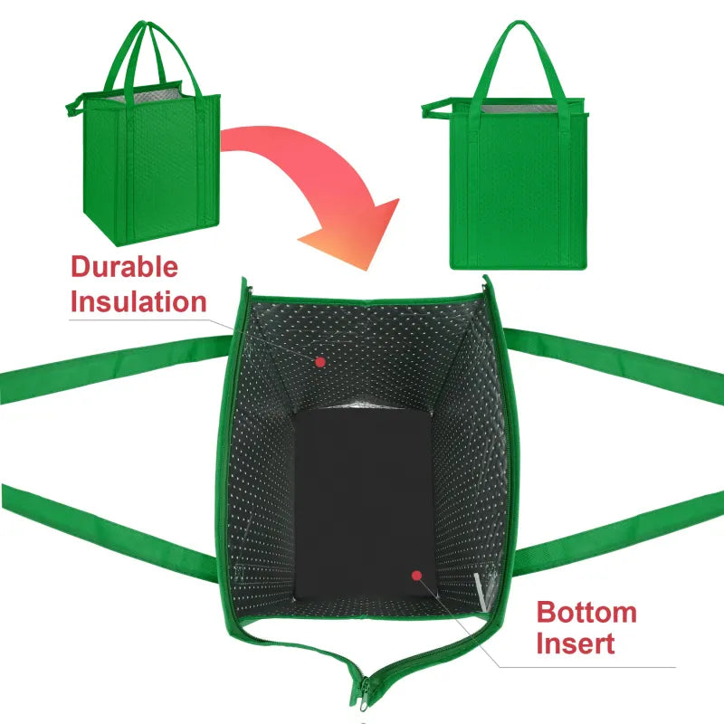 Thermal Non-Woven Insulated Cooler Tote Bag