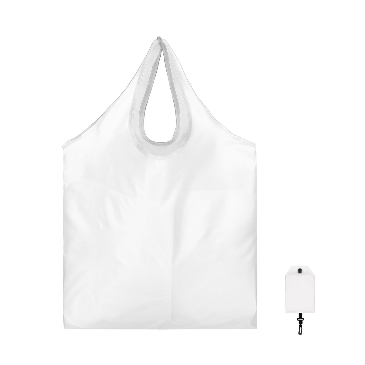 Reusable Fold-Up Shopping Tote Bag (14.96"W X 22.83" H)
