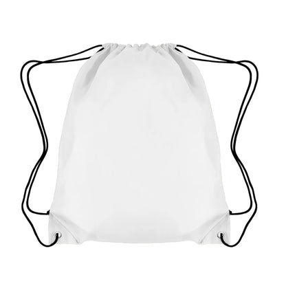 Classic Polyester Drawstring Sports Backpack
