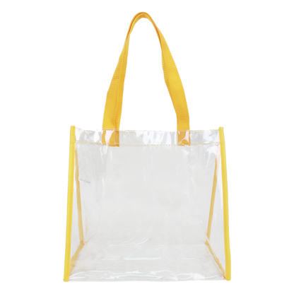 Clear Stadium Security Open Tote - FULL COLOR
